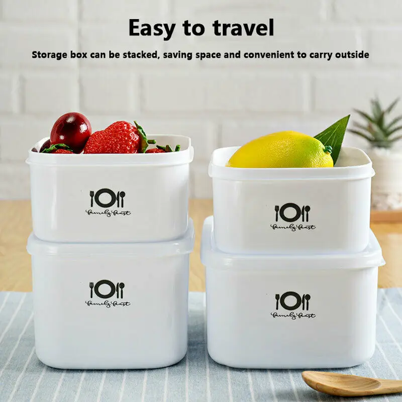 Kid Adult Lunch Box Food Container Dust Proof Microwave Bento Boxes Storage Kitchen Accessories | Дом и сад