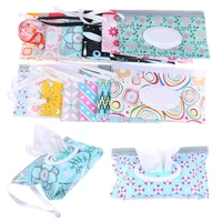 eva snap strap wipes bag eco friendly wet tissue case cleaning wipes container case portable wet wipe bag baby care wet wipe box