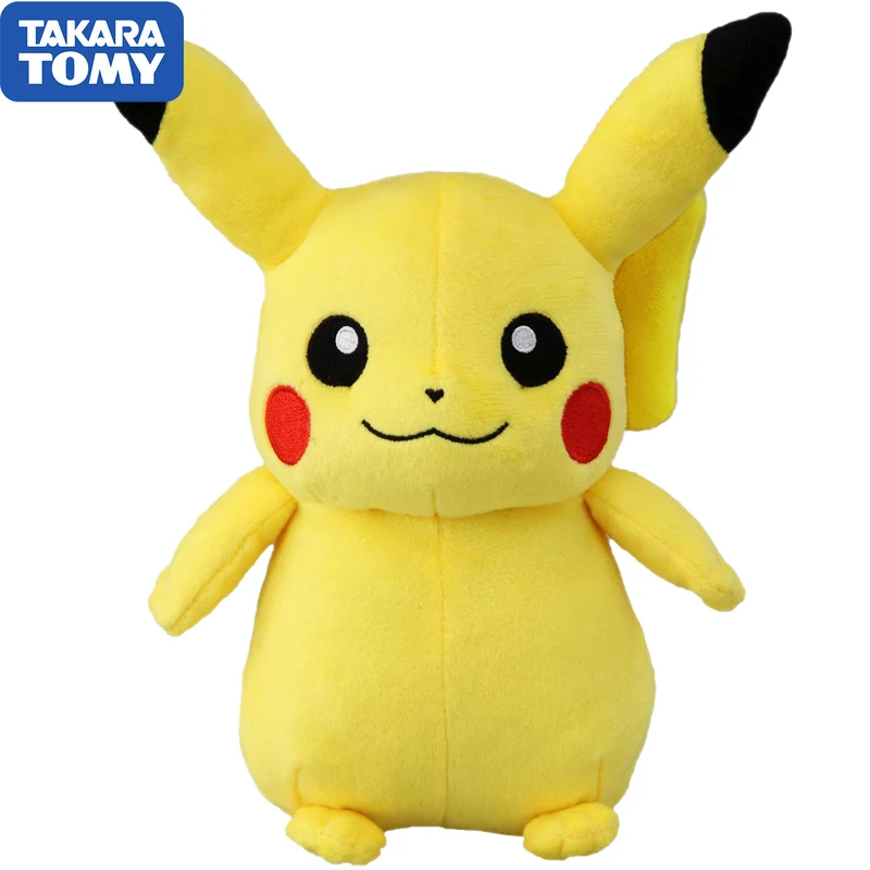 

Genuine TAKARA TOMY Japan Anime Pokemon 22cm Stuffed Animals Pikachu Plush Doll Decorate Collection Kids Christmas Gifts Toys