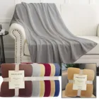 Флисовое одеяло для взрослых, пододеяльник, однотонное женское покрывало, мягкое качественное Плиссированное покрывало для дивана, домашнее покрывало для кровати