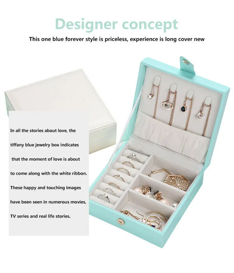 Многофункциональная шкатулка органайзер в корейском стиле для хранения