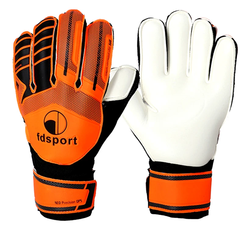 

Professional Soccer Goalkeeper Gloves for Kids Finger Protection Thickened Latex Non-Slip Goalie Gloves Football Luva De Goleiro
