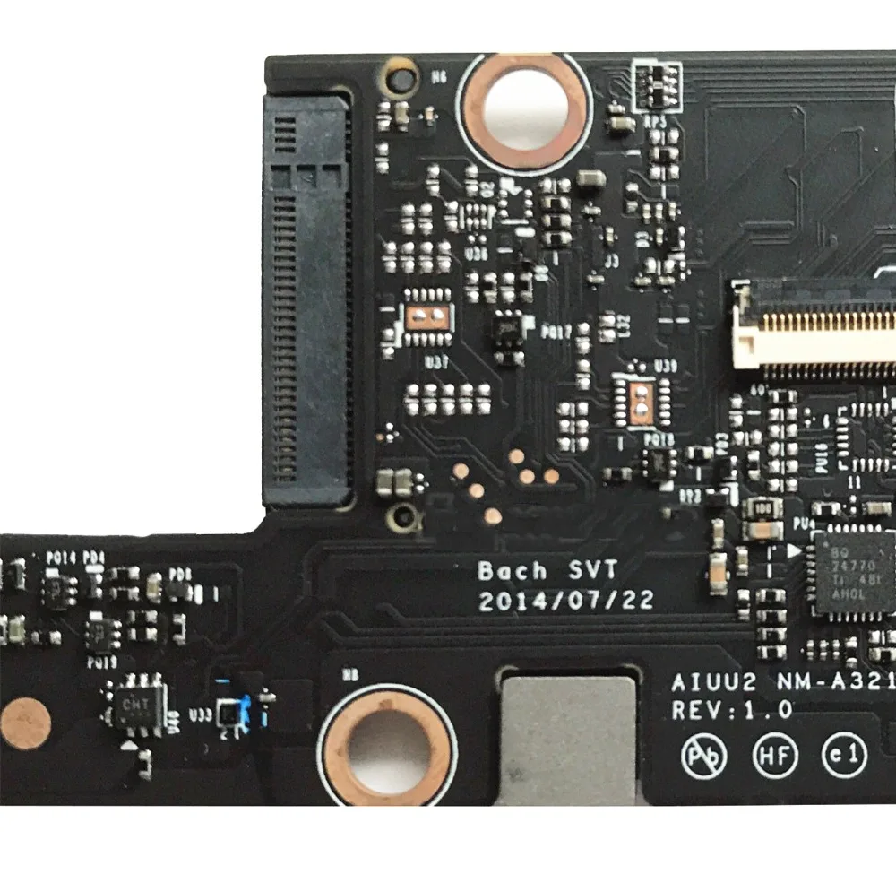 GD оригинальная материнская плата для ноутбука Lenovo Yoga 3 Pro 1370 с SR216 M-5Y70 CPU 8GB NM-A321 U2