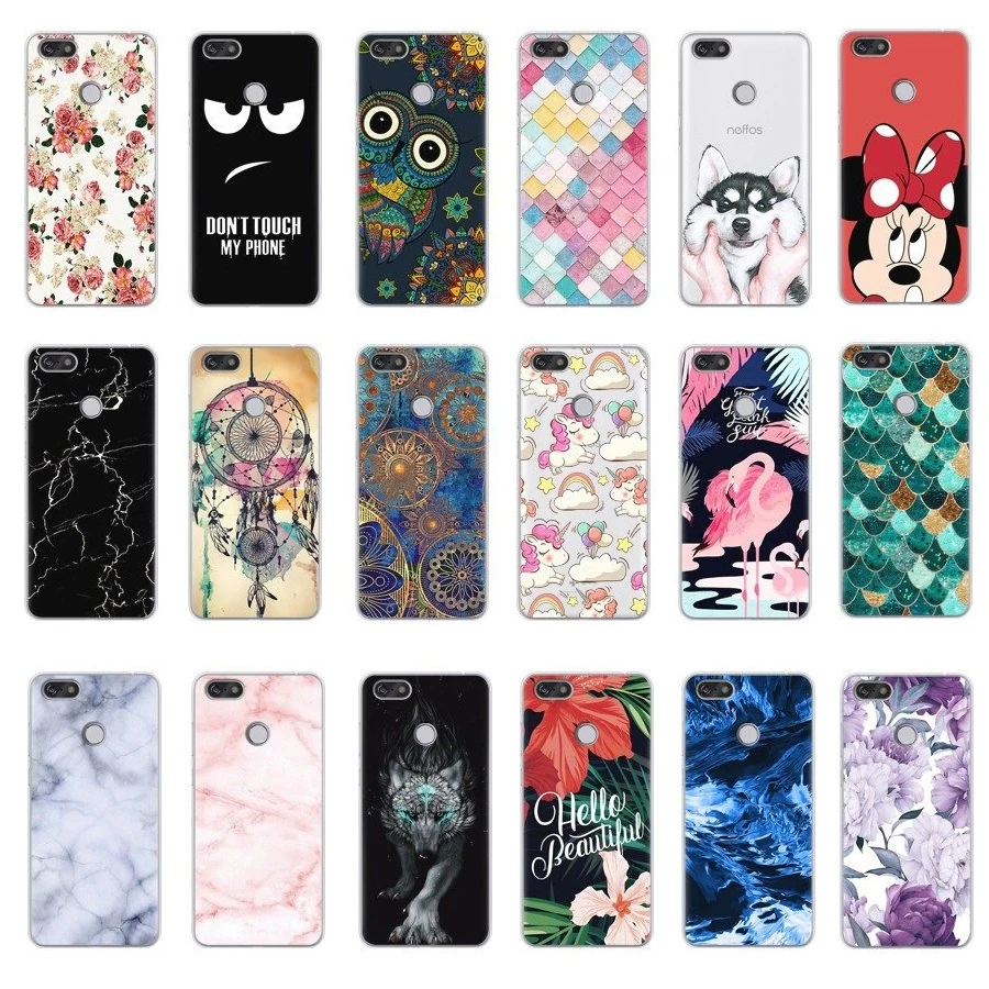 Soft TPU Cases for Fundas TP-LINK Neffos C9 5.99&quot Cover Silicone Phone Shell Cute Covers Coque |