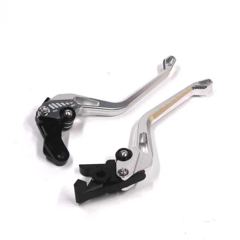 silver 3D 3D длинные для Hyosung GT250R EXIVR 2006- GT650R 2006-2012 Мотоцикл с ЧПУ тормозные рычаги сцепления - Color: silver 3D