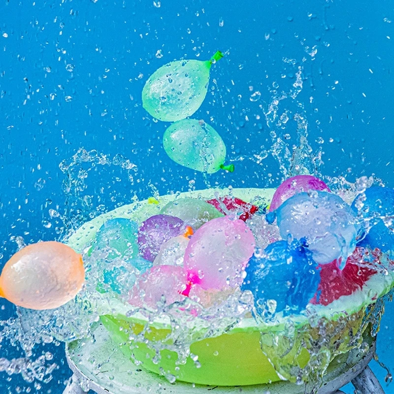 

888Pcs Water Bombs Balloons Quick Fill Magic Balloon Outdoor Toys For Kids Water Games Summer Beach Ball Party Children Gift Toy
