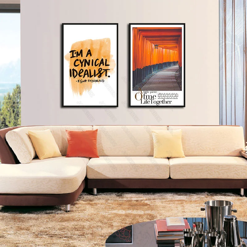 

European closed space road with colorful car combination scenarios posing on white background living room decoration poster wall