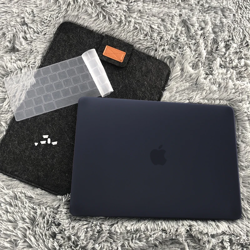 MTT матовая прозрачная чехол для macbook air pro retina 11 12 13 15 крышка 3 дюйма ноутбука+