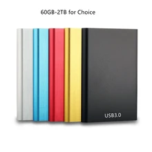 Private Customization External Hard Drive Storage 320G 500G USB3.0 1TB 2TB 750G HDD Portable External HD Hard Disk Custom LOGO