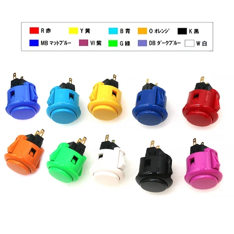 Кнопка Sanwa OBSF-24 jammaplus