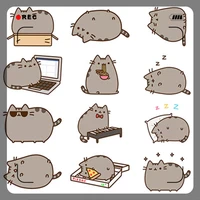 40 different mini cartoon cat paper sticker decoration diy ablum diary stickers scrapbooking label sticker kawaii stationery