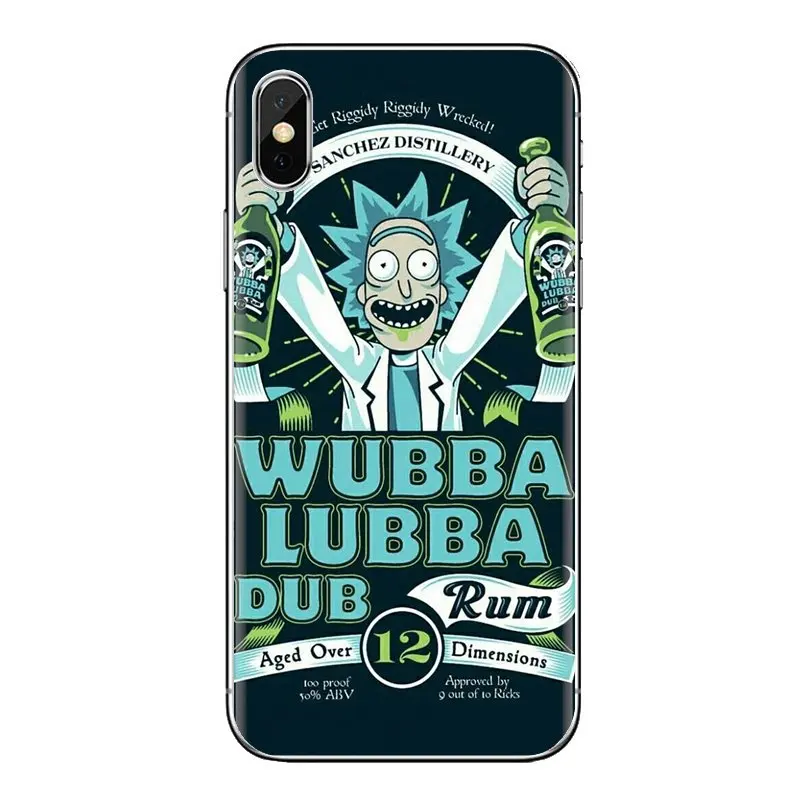 For LG G3 G4 Mini G5 G6 G7 Q6 Q7 Q8 Q9 V10 V20 V30 X Power 2 3 K10 K4 K8 2017 rick and morty Transparent Soft Cases Covers |