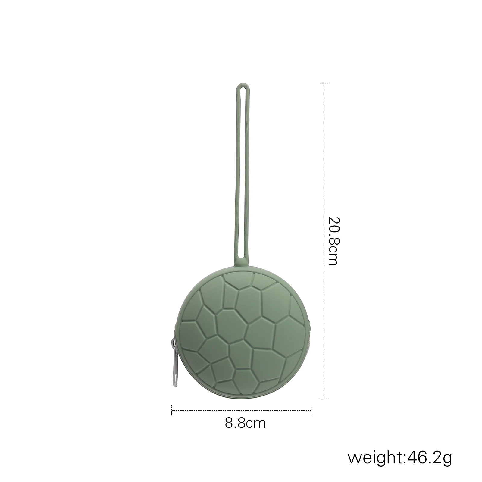 Soporte de silicona para chupete de beb&eacute;, nuevo dise&ntilde;o, forma de concha de tortuga, sin BPA, port&aacute;til, caja contenedor de silicona de grado alimenticio-1