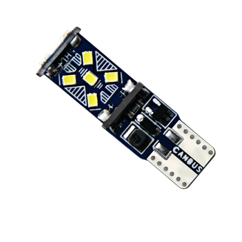 T10 W5W 15smd Новые Светодиодные Габаритные фонари для автомобиля 3020 1206 чрезвычайно
