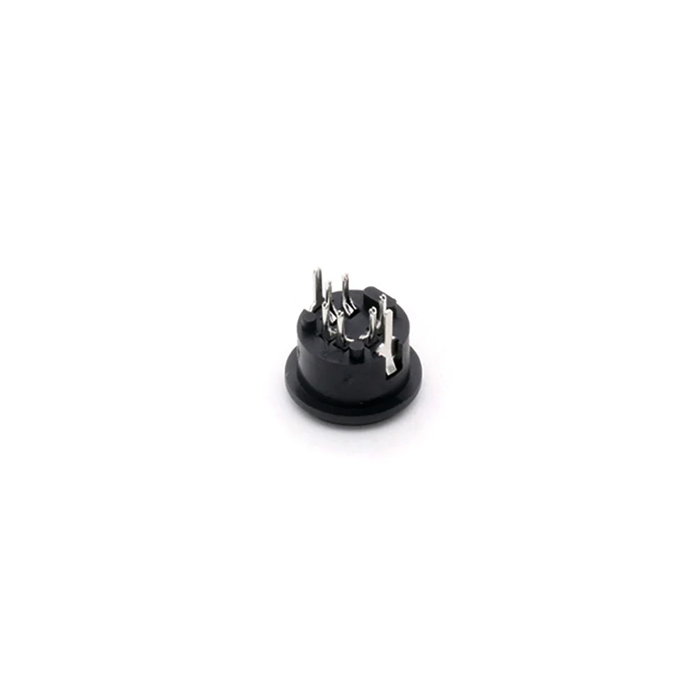 Переходник Mini DIN Female 6 контактов PS2 Jack S 20 шт. 180 градусов для пайки 100 | Обустройство
