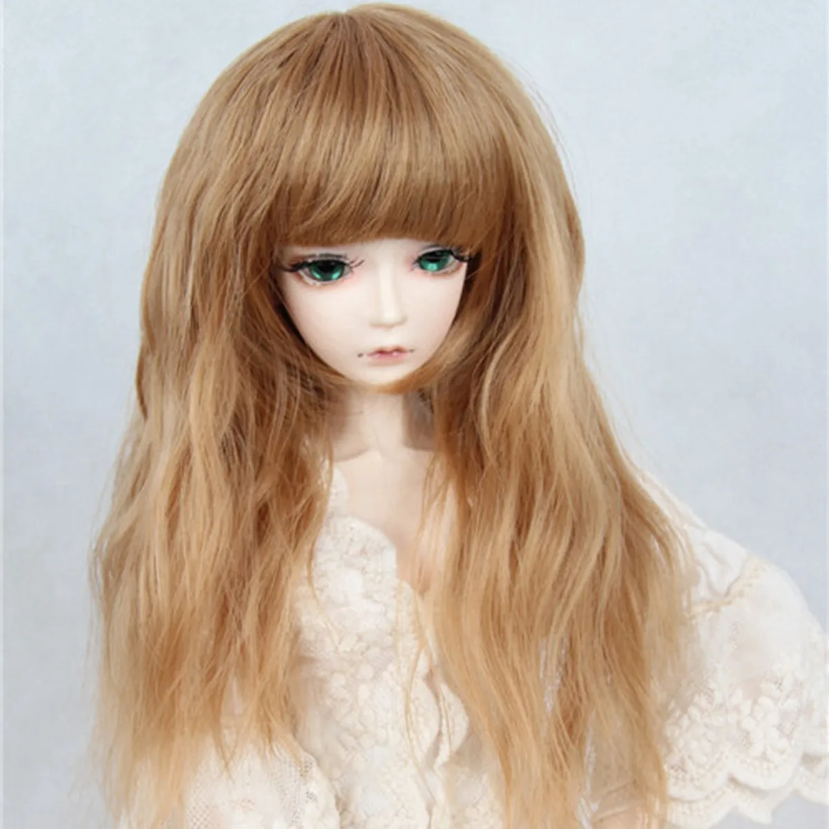 BJD SD парик куклы, Слегка изогнутая длинная лапша, третья из четырех томов, шестая кукла кandy парики