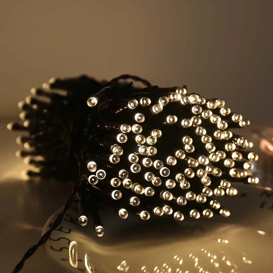 

Modern Solar LED String Light 100/200/300/400LED Outdoor Garden Christmas Xmas Wedding Party Holiday Solar Garland Fairy Light