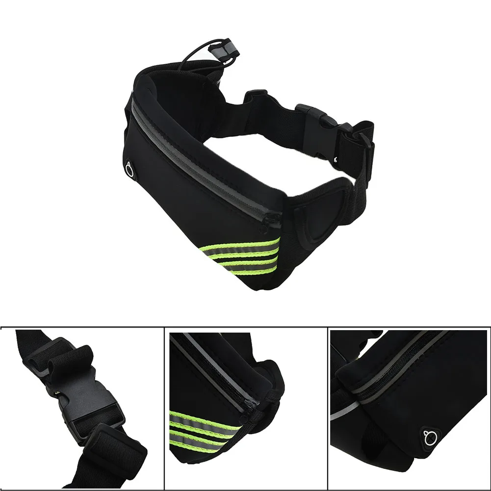 

Water Bottles Waist Bag Running Belt Stretch Waterproof Jogging Pack Outdoor New