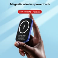 10000mAh mini Wireless Magnetic Fast charger Power bank For iphone pro promax mini Mobile Phone powerbank External battery