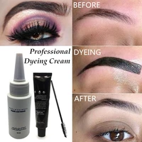 newly eyelash eyebrow dye tint gel eye brow mascara cream brush kit waterproof eyes cosmetic eyebrow enhancer dye cream makeup