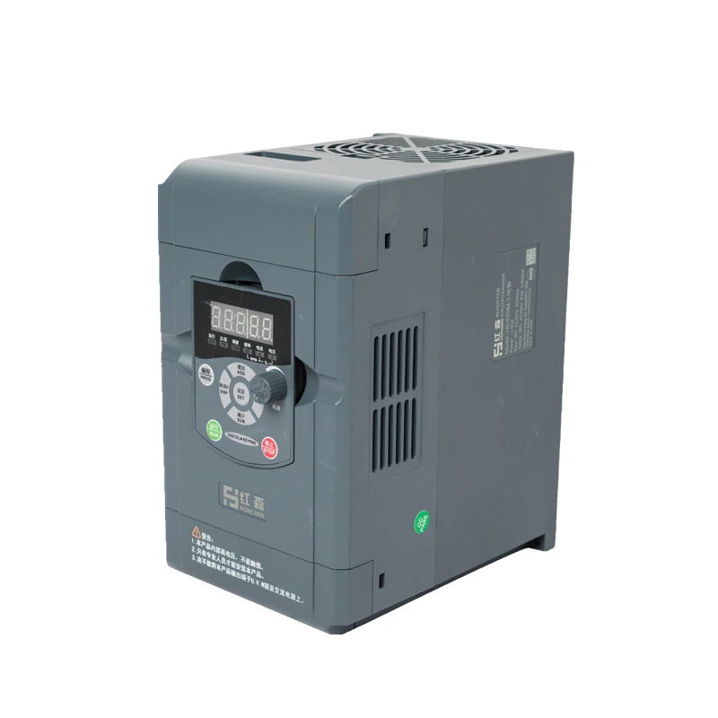 

HongSen built-in PLC/PID 3 phase inverter 220v to 380v Frequency Converter for Motor Drive