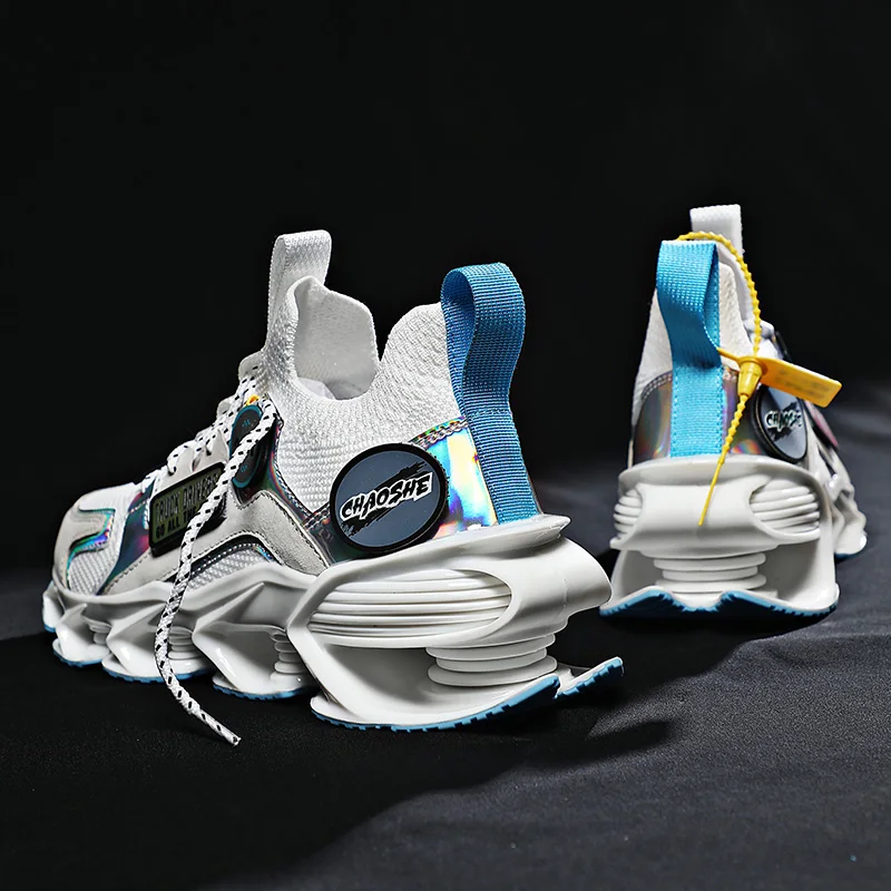 

Мужские кроссовки для бега, с высоким берцем, амортизирующие, профессиональные кроссовки, Новинка лета 2021