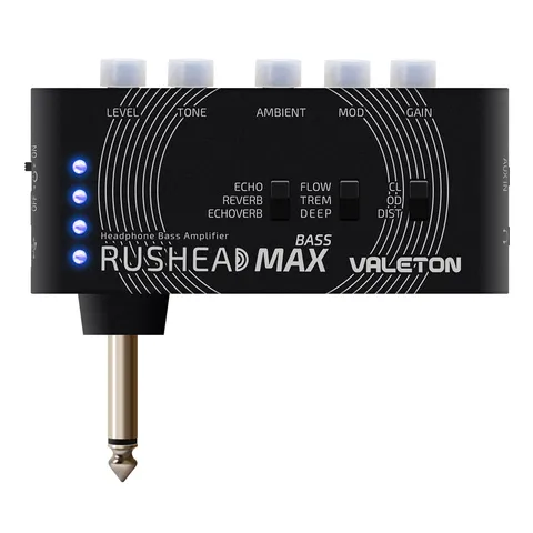 Портативные карманные наушники Valeton Rushead Max Bass с зарядкой от USB, портативные наушники с усилителем для спальни, подключаемые многофункциональные наушники