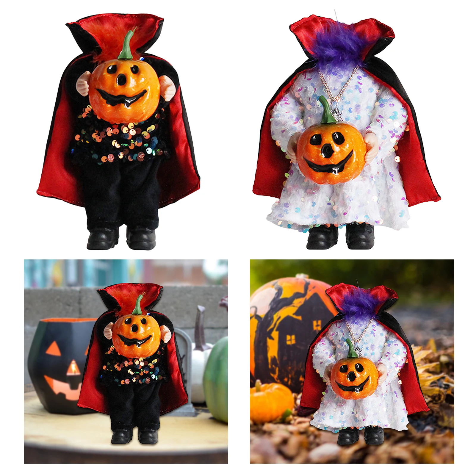 

Забавная безголовая кукла-тыква на Хэллоуин, декоративная фигурка призрака, украшение для Хэллоуина, для помещения, улицы, стола, сада, рекв...