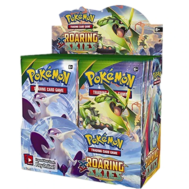 Pokemon карточная игра XY Roaring Skies Booster Box игра|Коллекционные игральные карты| |