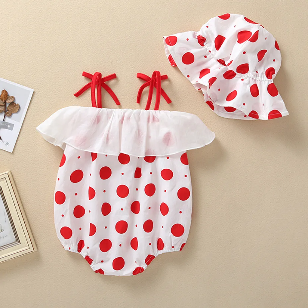 SAGACE Rompers 2019 Одежда для новорожденных девочек и мальчиков комбинезон в горошек с