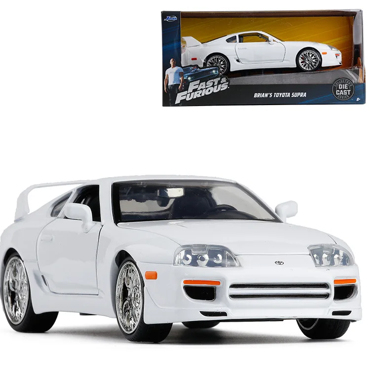 1995 TOYOTA Supra 1:24 Jada High Simulator, классический металлический форсаж, литые под давлением игрушечные модельные машинки, игрушки для детей, коллекция подарков на день рождения - Цвет: 1995 TOYOTA Supra