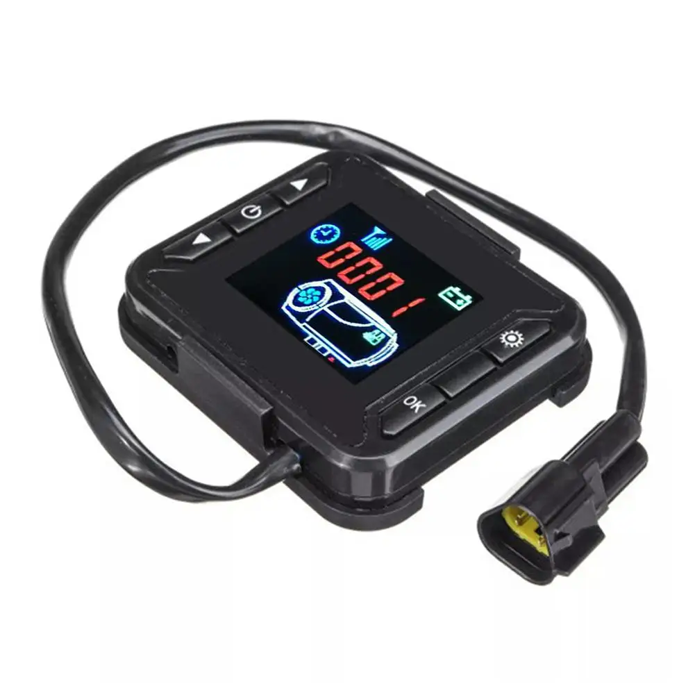 Small Digital Switch 12 В/24 В парковочный воздушный дизельный Обогреватель аксессуары-переключатель управления Лер ЖК-монитор переключатель парковки дистанционного управления поворотный переключатель - Цвет: Small Digital Switch