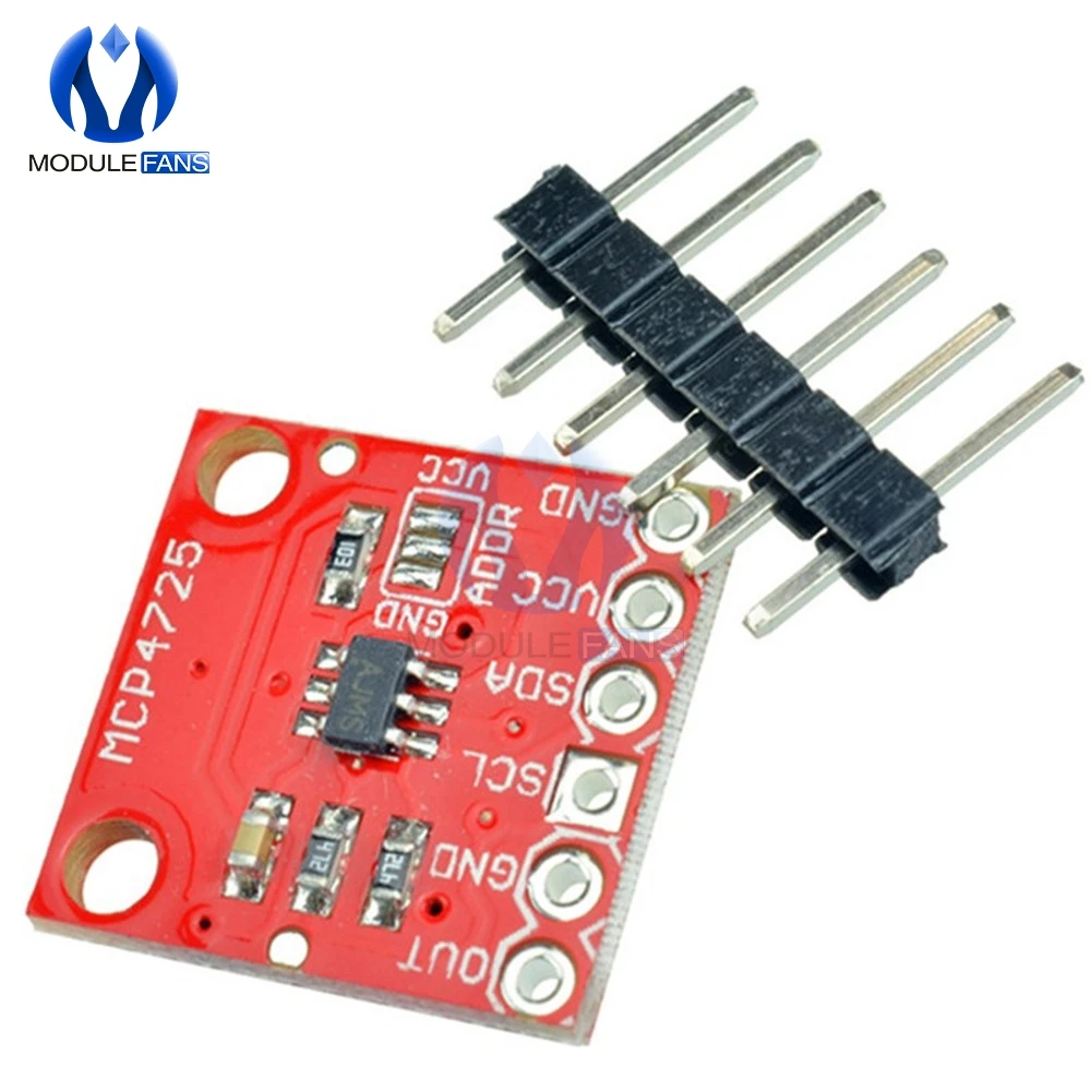 MCP4725 DAC коммутационный модуль макетная плата 12Bit I2C межсоединений интегральных