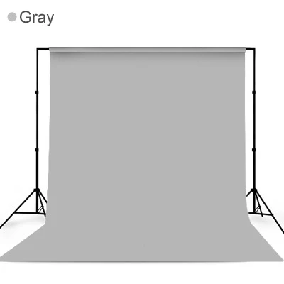 Grey Фотография 2 м* 2 м фон поддержка стенд металлический штатив и 200 см* 300 см фото нетканый тканевый фон ткань для студийного видео - Цвет: Grey