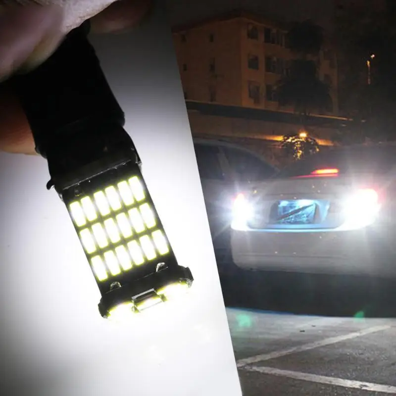 VODOOL T15 W16W светодиодный светильник для автомобиля 12V 4014 45SMD супер яркий Canbus Авто