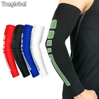 2021 men sports elbow pads powerlifting brace for jogging fitness support bandage sleeve tennis volleyball arm protector guard