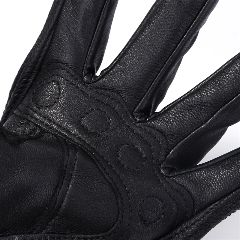 

Genuine Leather Motorcycle Gloves Touch Screen Motocross Bike Cycling Glove Full Finger Guantes Moto Invierno Luva Motociclista