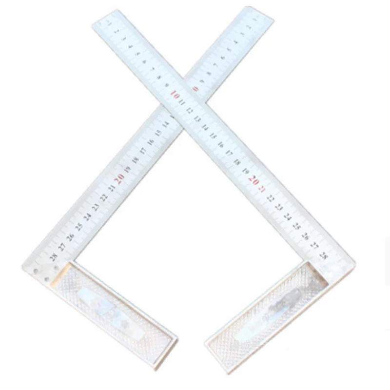 Линейка треугольной формы из алюминиевого сплава скоростной квадратный