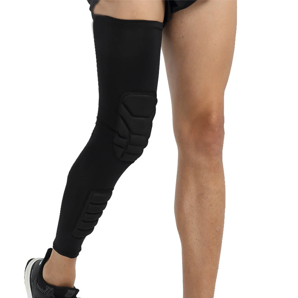 Одинарная защита от ударов амортизирующая поддержка колена наколенники с