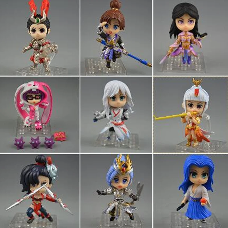 

Q Version of The Game Anime Figure 32style Cute Cartoon Characters Figures Unisex Friend Child Birthday Gifts