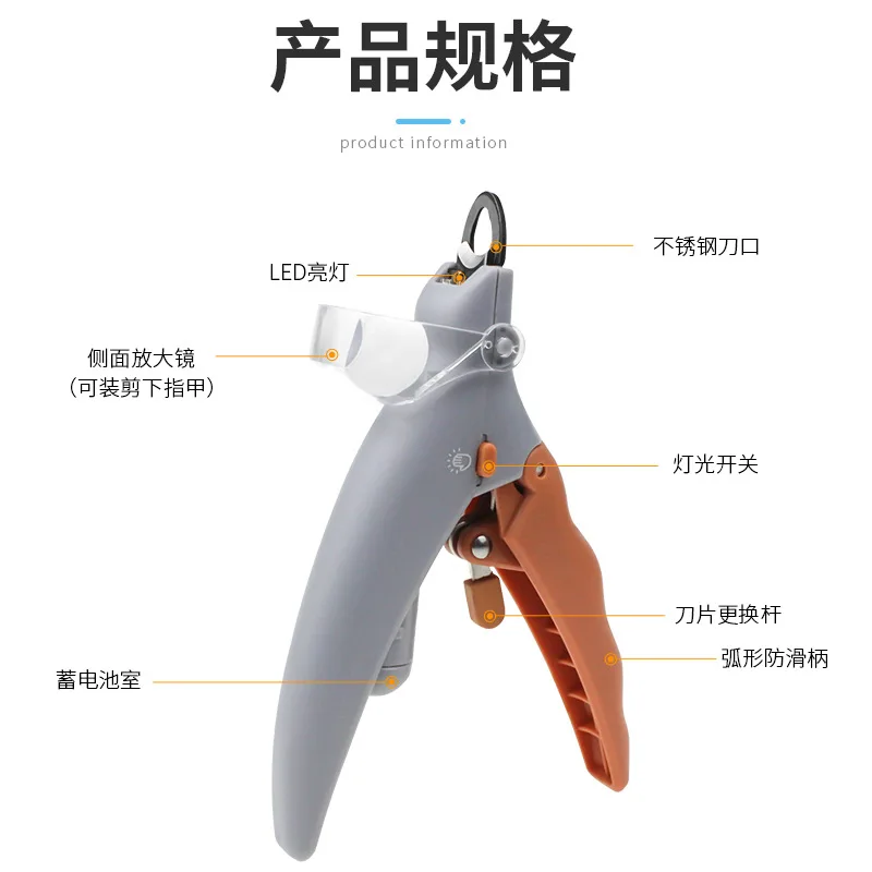 

Pet nail clippers