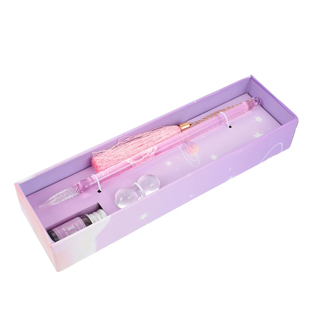 

1 шт. перьевая ручка с кисточкой, заполняющая чернила, ручка для подписи)