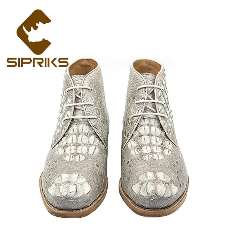 Рисунок 3 - Мужские ботинки Sipriks из крокодиловой кожи