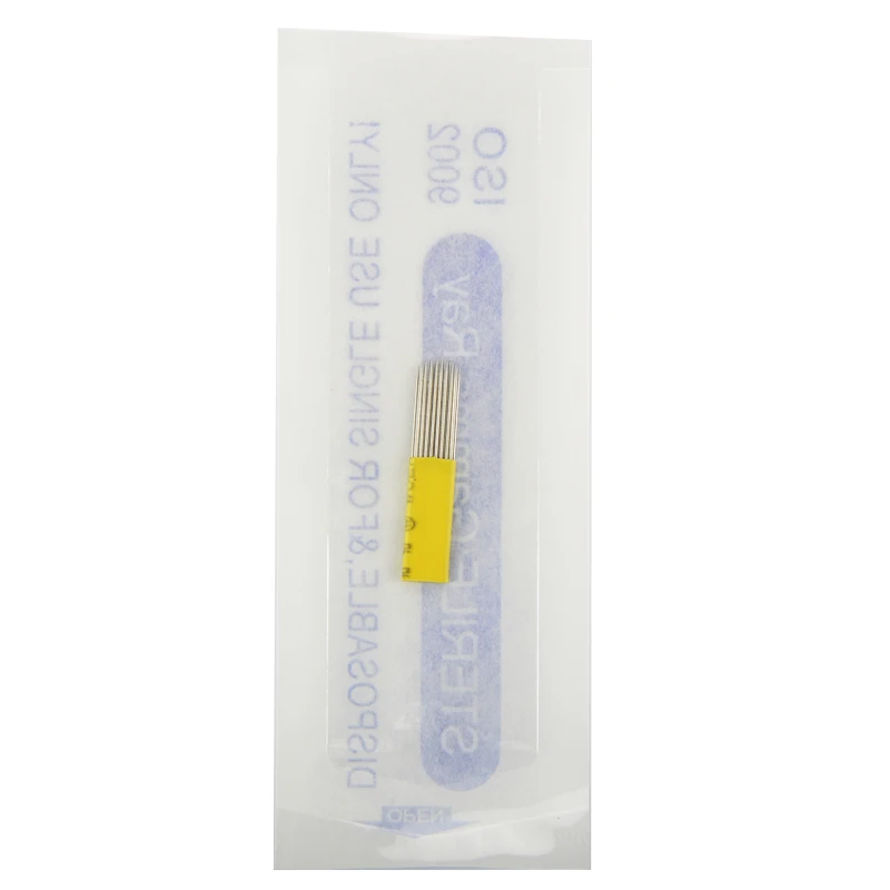 50 шт. плоские иглы для микроблейдинга 17 | Красота и здоровье