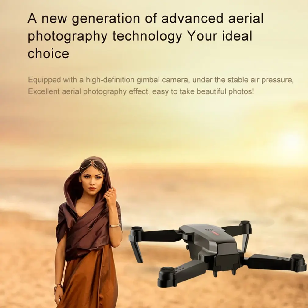 

E88 Pro Drone 4k HD Single/Dual Camera Visual Positioning 1080P WiFi FPV Drone Height Preservation RC Quadcopter Dron Toys