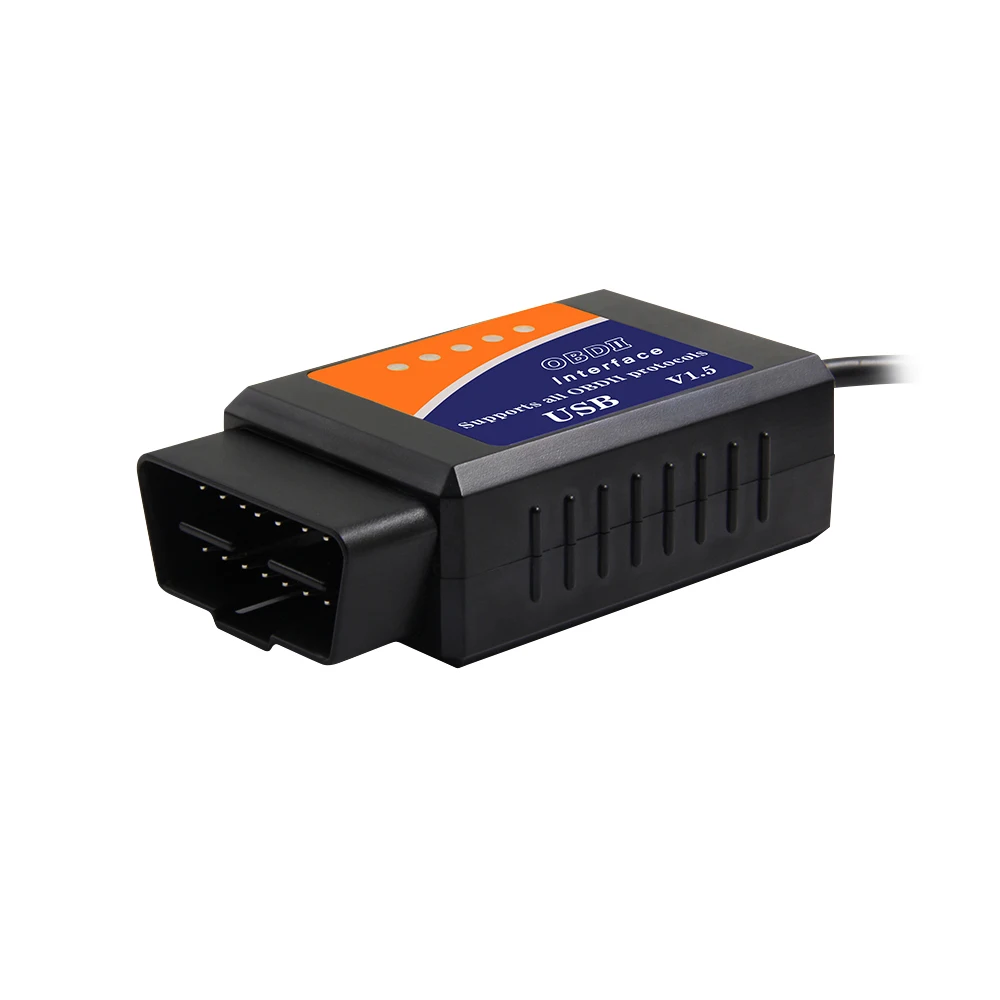 Original OBD2 Scanner elm327 v1.5 USB PIC18F25K80 Auto diagnostics scanner code reader ELM 327 V1.5 for FORScan | Автомобили и