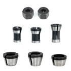 Крепежное устройство для станков, прочный фрезерный инструмент, Зажимной патрон, 6 мм, 6,35 мм, 8 мм