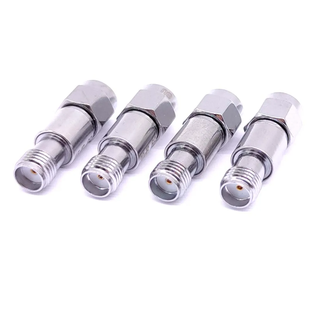 SMA аттенюатор 2 Вт DC-6GHz коаксиальные фиксированные аттенюаторы 1дБ 2дб 3дБ 5дб 6дБ