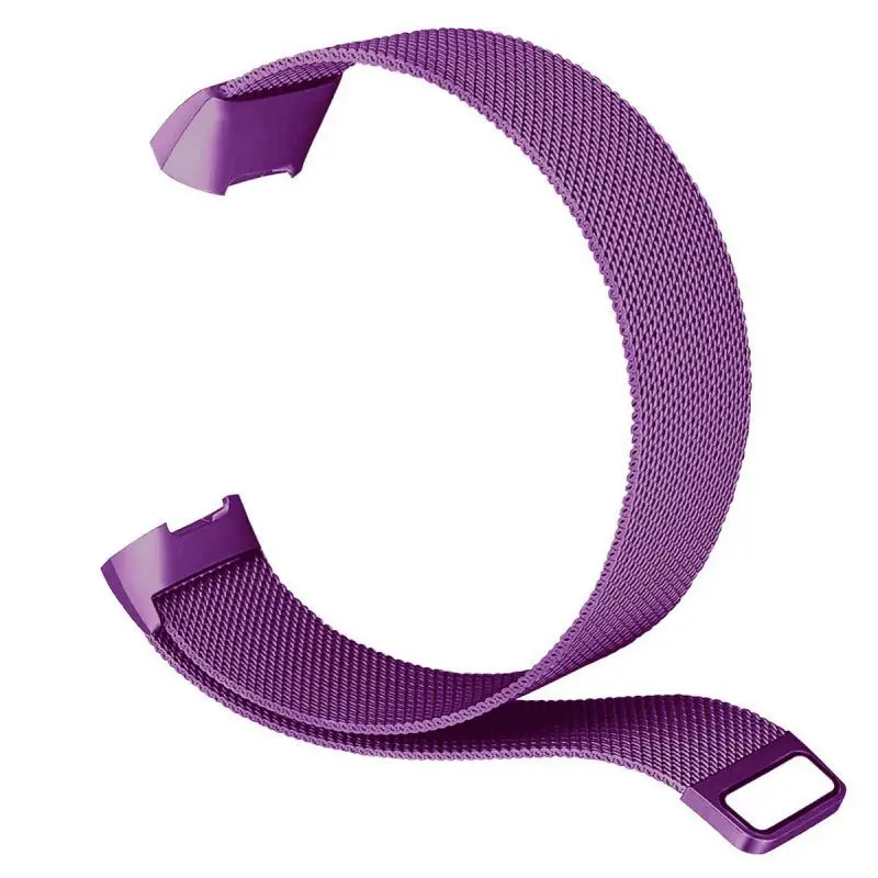 9 цветов для Fitbit charge 3 фитнес-браслет магнитный с миланским плетением браслет из нержавеющей стали сменные полосы для charge3 ремешок