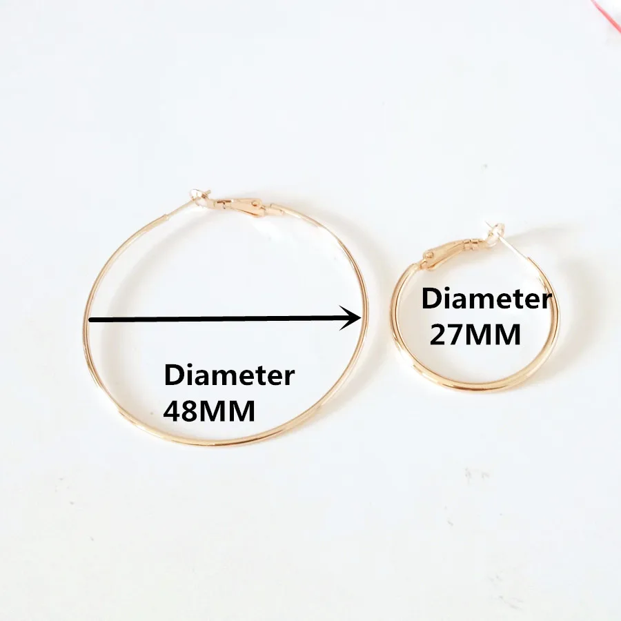 Серьги в виде колец для женщин модная новинка ювелирное изделие аксессуары